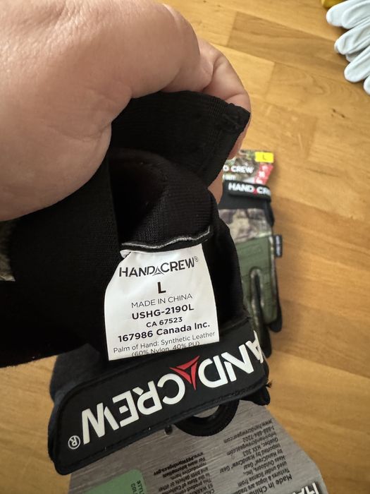 Оригінальні тактичні рукавиці HAND CREW привезені з Америки