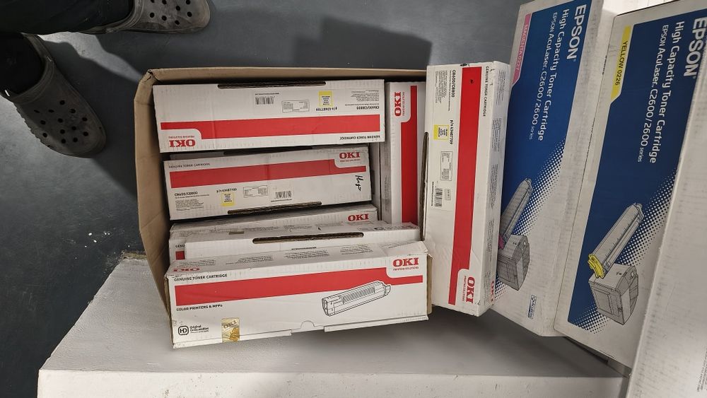 Toner HP oki  brother canon Lexmark i inne