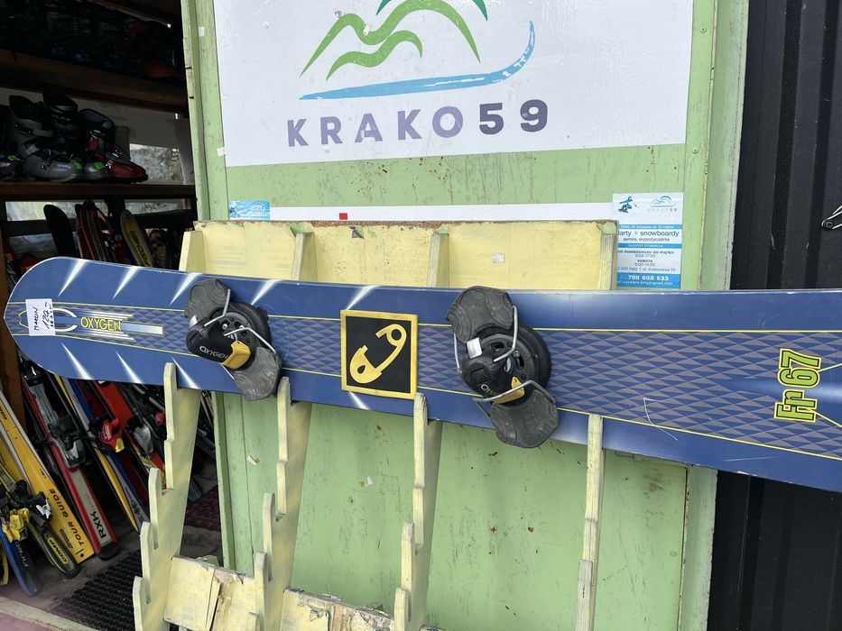 Deska snowboardowa Oxygen 167cm. Serwis Krako59