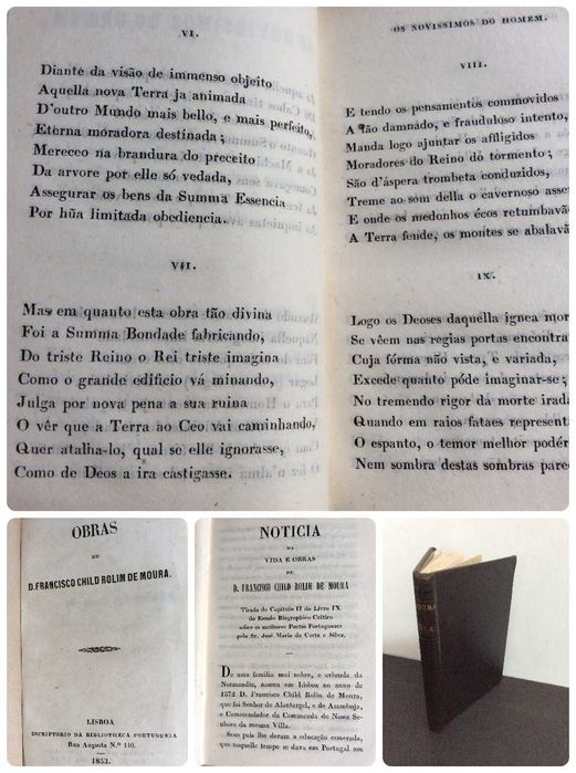 Os Novissimos do Homem: Poema em quatro cantos dirigido a este Reino