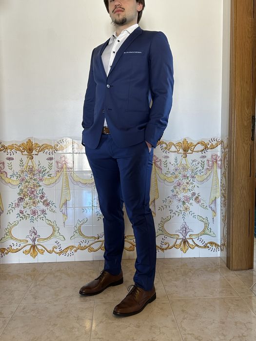 Fato de homem JEREM + camisa branca EV