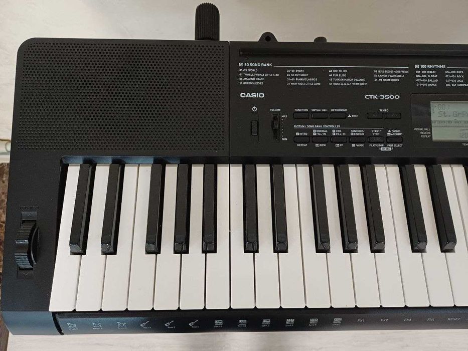 Синтезатор Casio CTK-3500!!! Динамічна модель + Подарунки.