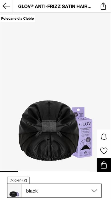 Czepek satynowy GLOV® Anti-Frizz Satin