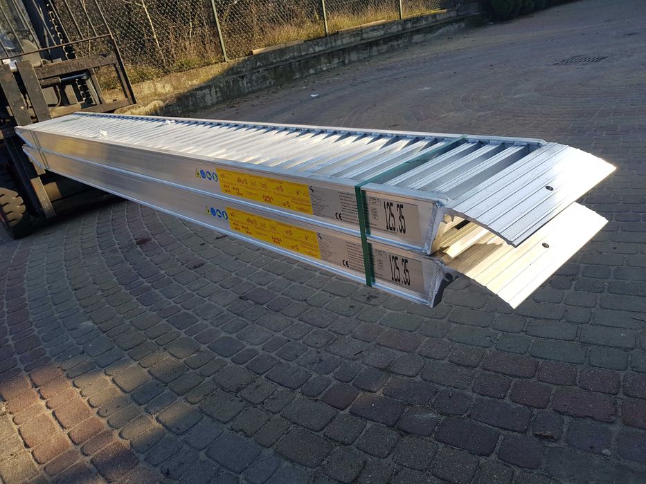 Najazdy Aluminiowe 4m 8t Gwarancja/cert. CE/Dostawa 0zł