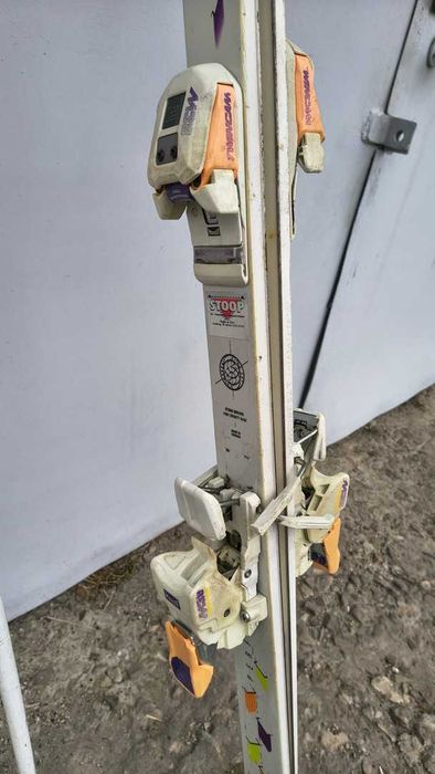 Лижі "К2" з палками та ботами "Solomon", роз.38.