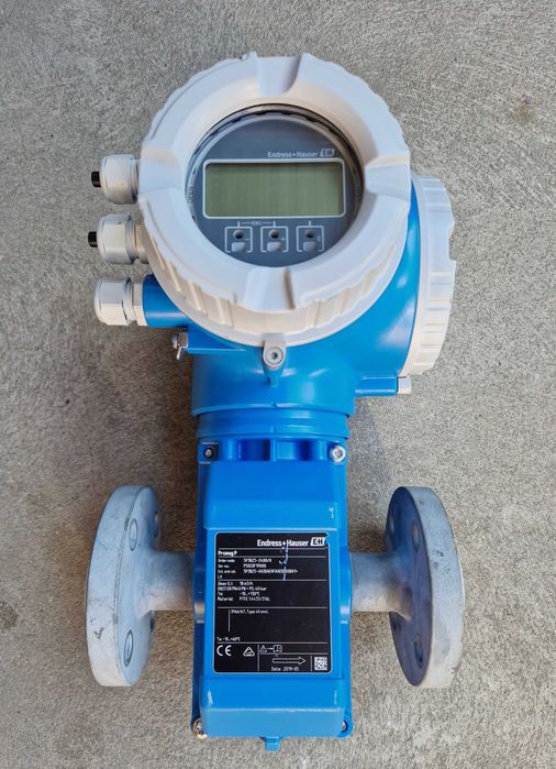 Endress Hauser przepływomierz magnetyczny Promag 300 DN25 serwer WWW 4-20mA Teflon 130stC