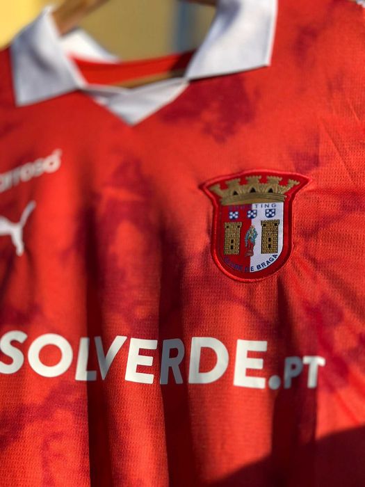 Camisola SC Braga 25/26 Principal Tamanho XXL - Entrega Imediata