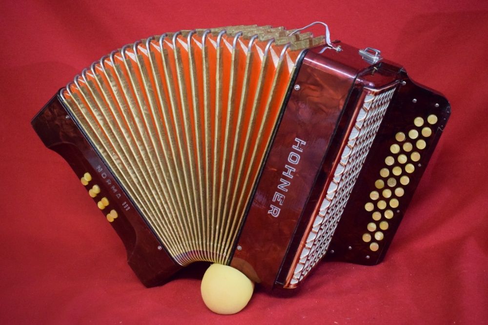 Concertina Hohner Norma III 3 Voz