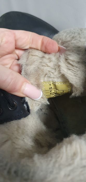 Glany trapery Dr.Martens 41 ocieplane ze skory