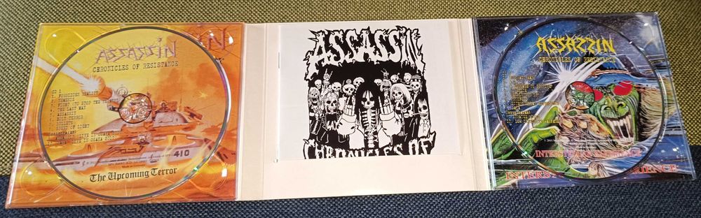 Assassin - Chronicles Of Resistance 2CD Thrash Metal