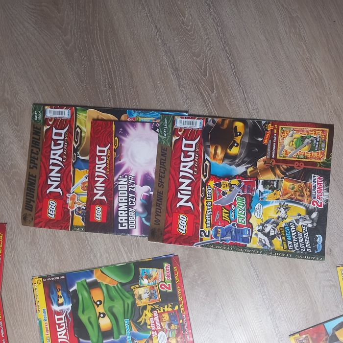 Lego ninjago gazetki ponad 40 sztuk