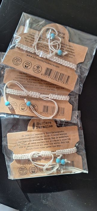 Pulseiras novas nunca usadas