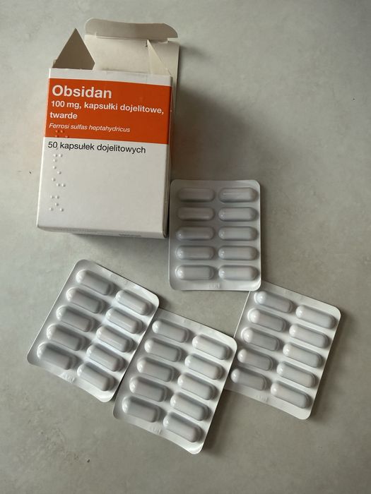 Żelazo Obsidan tabletki
