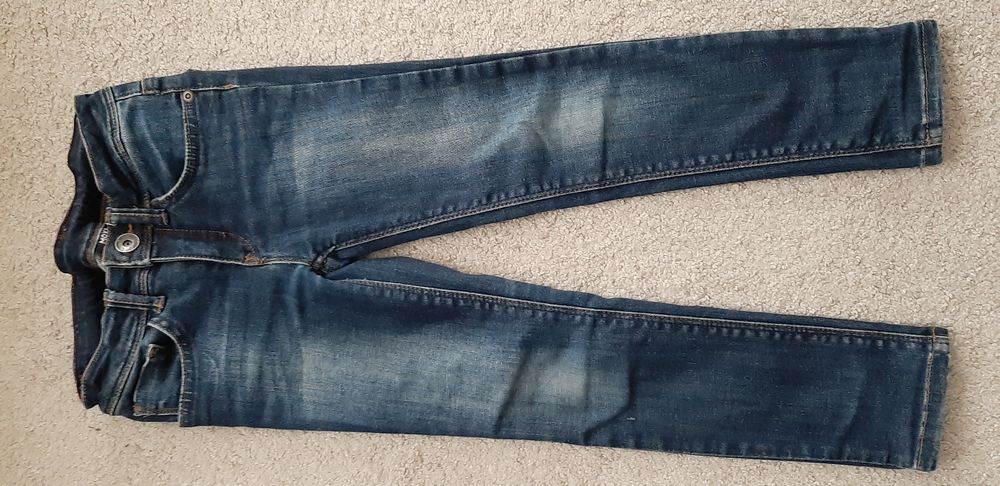 Rewelacyjne modne spodnie jeansowe Mexx rozm.116