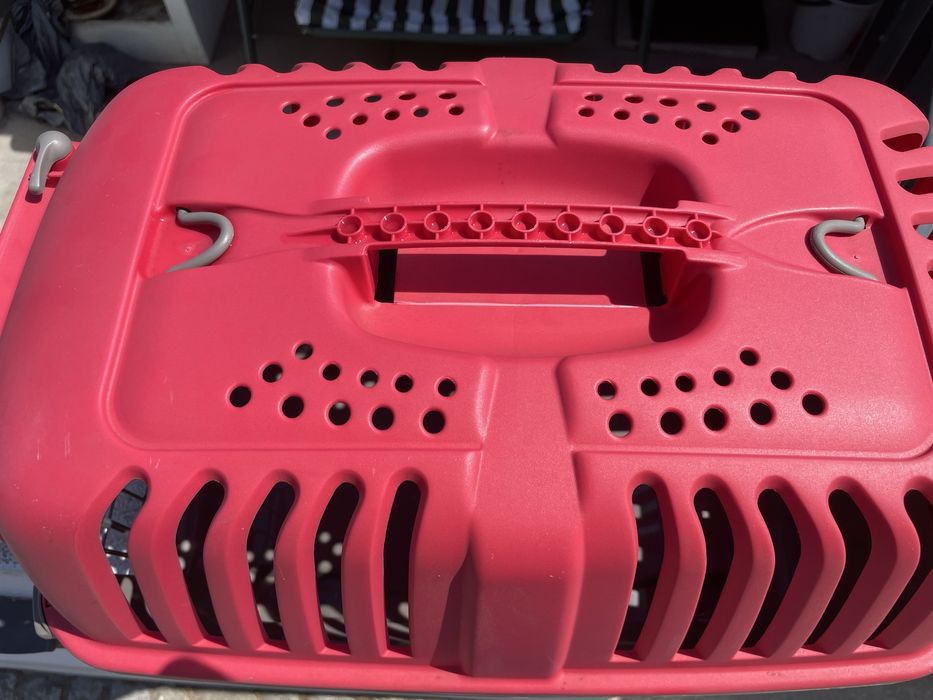 Caixa de viagem/ mala de transporte cão porte/raça pequena