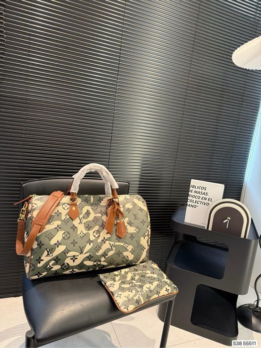Louis Vuitton keepall сумка мужская камуфляжная спортивная оригинал