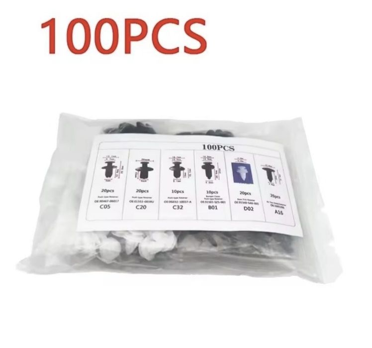 Заглушки кліпси пістони