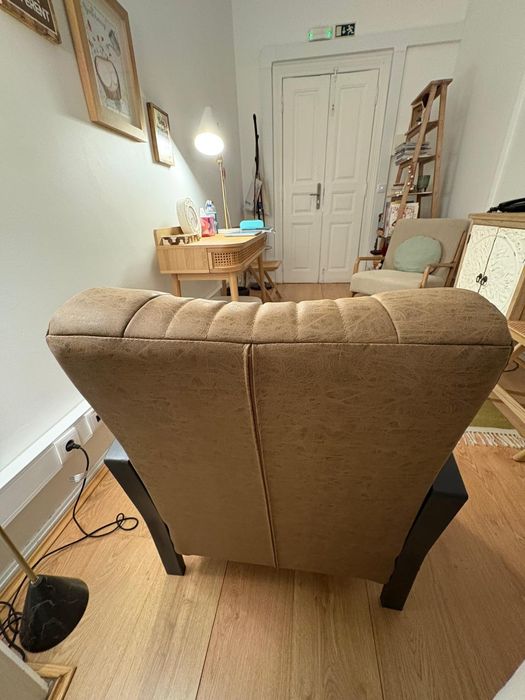 Sofá de pele de luxo