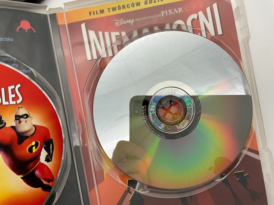 Iniemamocni 2 x DVD, The Incredibles, Animacja 2004, Disney, Pixar