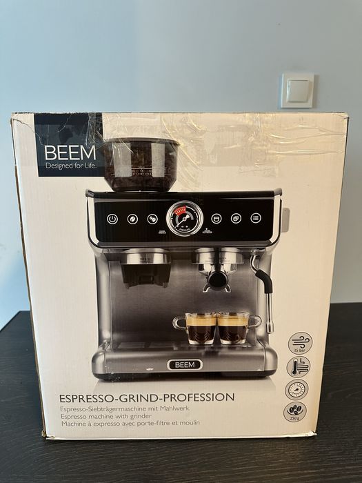 BEEM Espresso-Grind-Profession z młynkiem | Jak nowy | Komplet | 350 zł