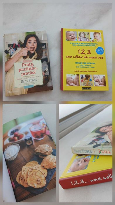 Livros de receitas para bebés