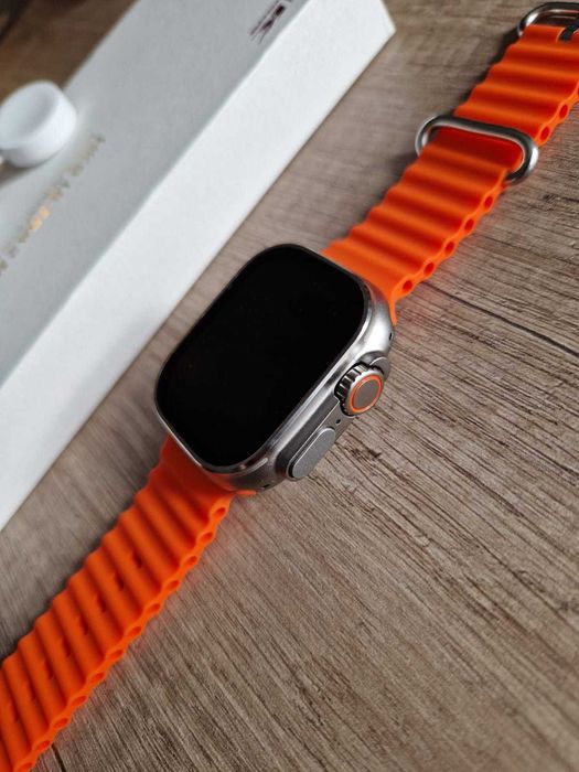 Smartwatch HK9 Ultra 2 Max pomarańczowy nowy