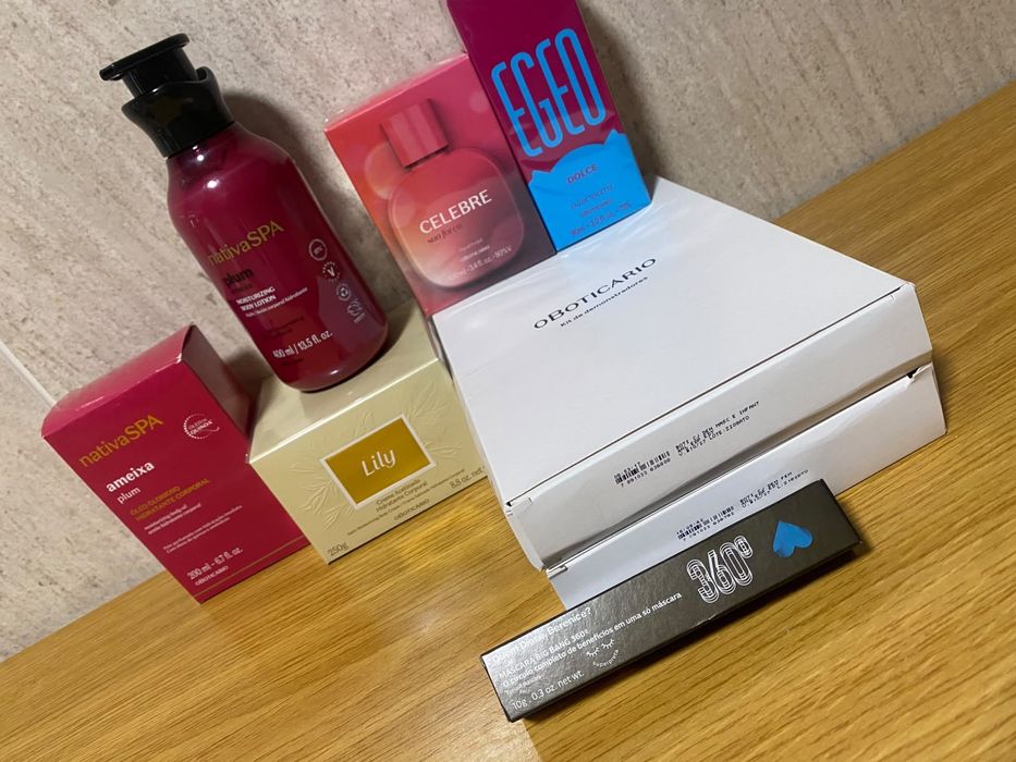produtos da Boticário
