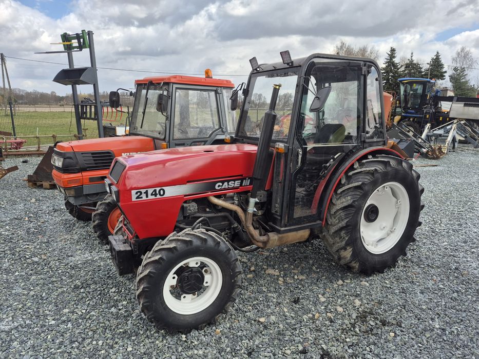 Case IH 2140 4x4 Kabina Mały Zwrotny Ciągnik Sadowniczy Komunalny Stan Bardzo Dobry Import Francja Transport Raty Leasing ogrodniczy ogrodnik traktore