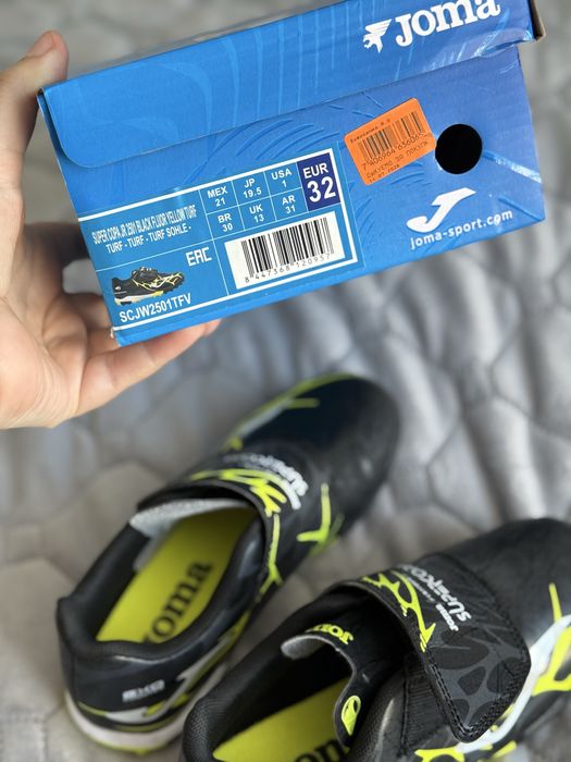 Сороконіжки joma, 32 розмір бутси взуття для футболу