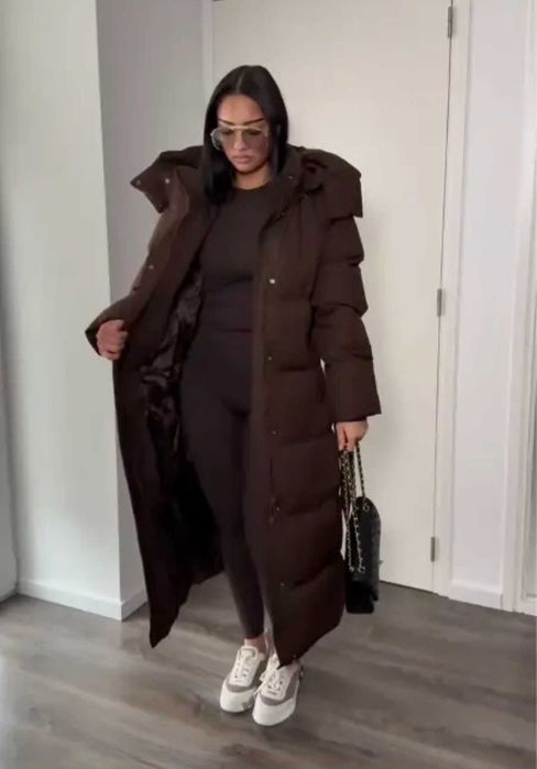 Зимове пальто на синтепоні