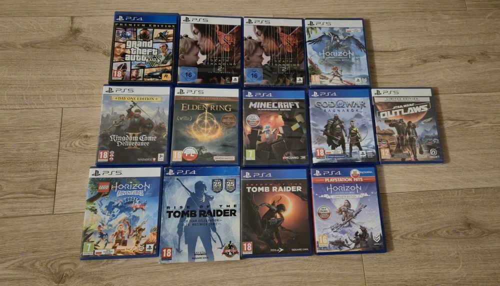 Gry ps4 i ps5 konsola