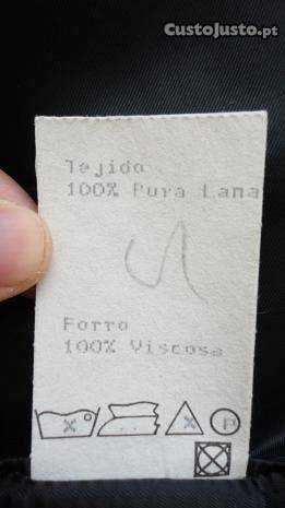 Fato homem Vitale Barberis Canonico cinza escuro