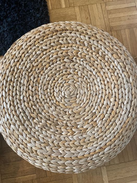 Podnóżek Ikea włókno bananowca