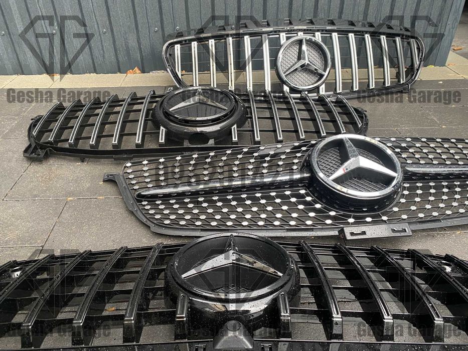 Решетка решітка mercedes мерседес gla slk sl ml glc glk gls gle glb gl