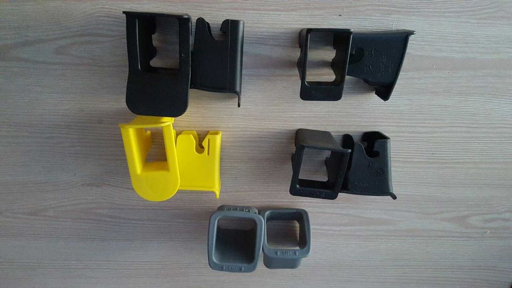 Направляющие на ISOFIX разных производителей