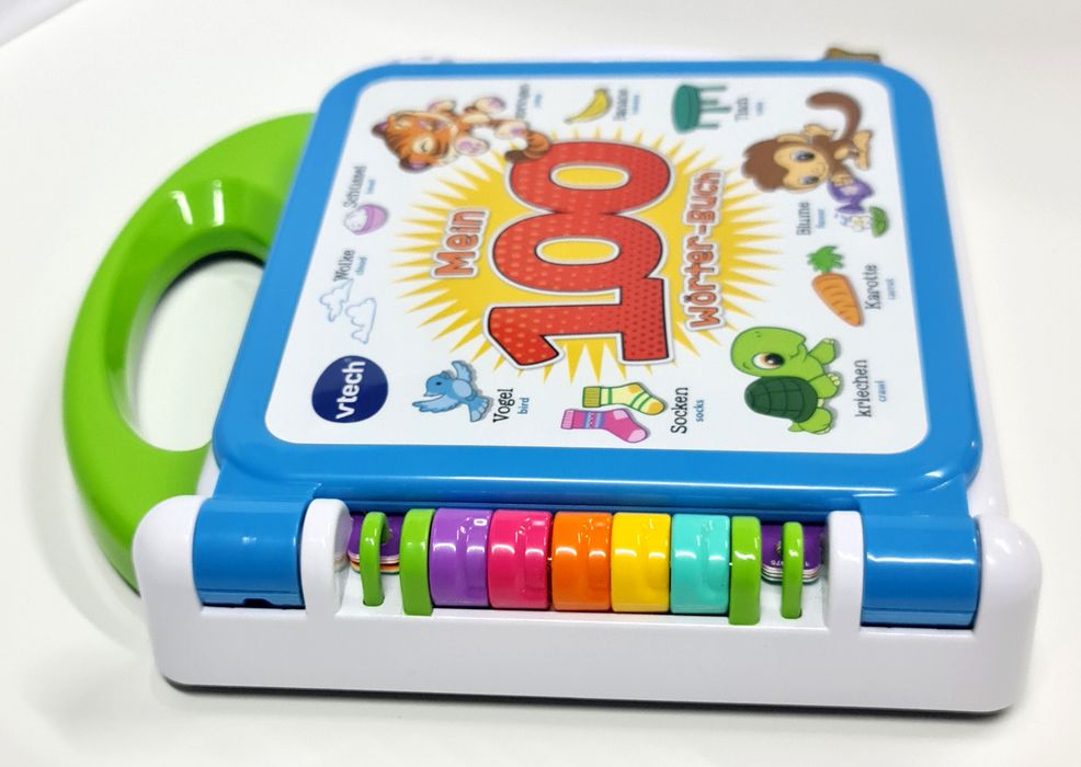 VTech Baby „Mein 100 słów” – interaktywna książka - j.niem i ang.