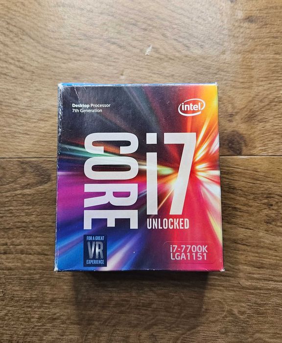 Процессор intel core i7 7700k 4 ядра 8 потоков 4.5 ГГц гарантия