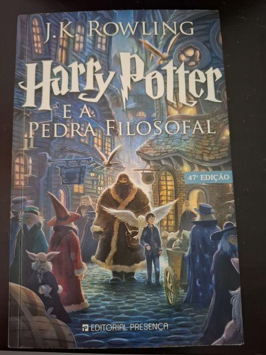Livro Harry Potter e a Pedra Filosofal