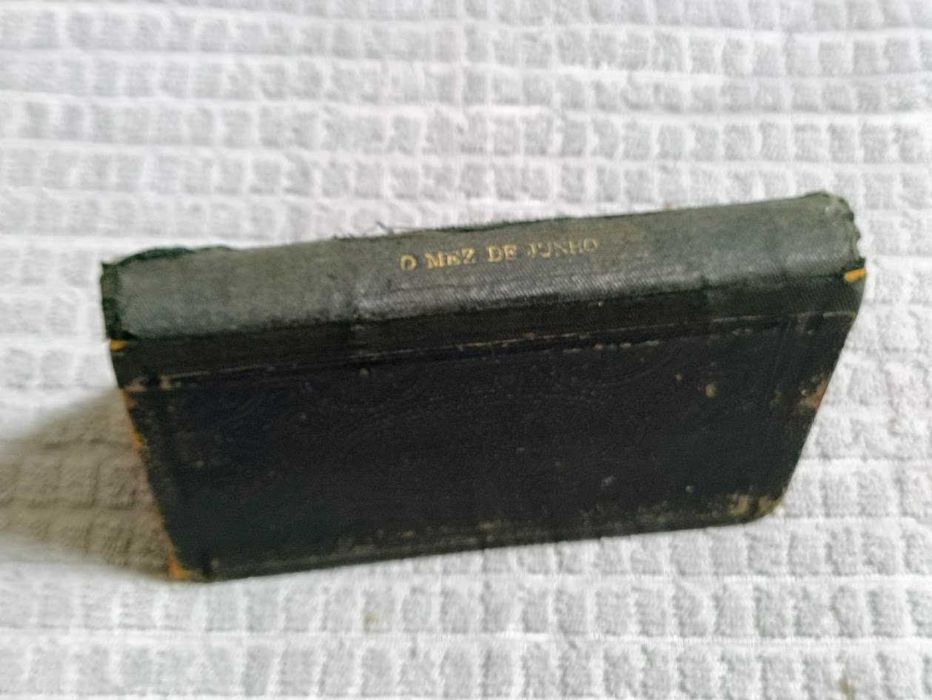 Livro católico de 1895 de Francisco Vannutelli 4.ª Edição O Mez de Junho