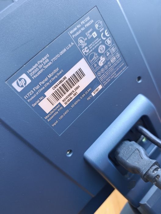 Ecrã hp pavilion f1723 17