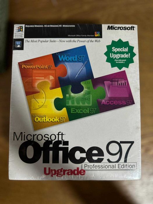 Microsoft Office 97 Upgrade Prof. Edition - Selado515160574945536001