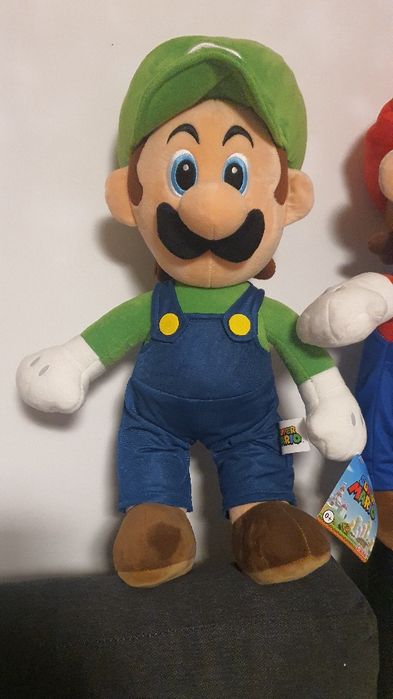 Maskotki Super Mario  Mario I Luigi