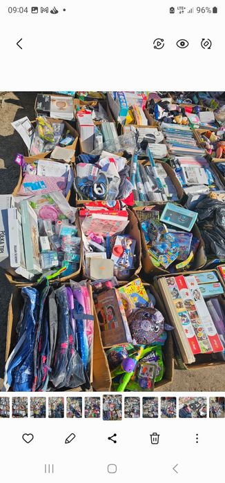 Zestaw 30 przedmiotów mix boks