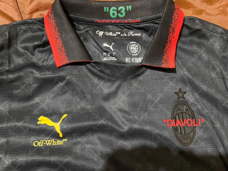 Camisola João Félix 79 Milan x Off White