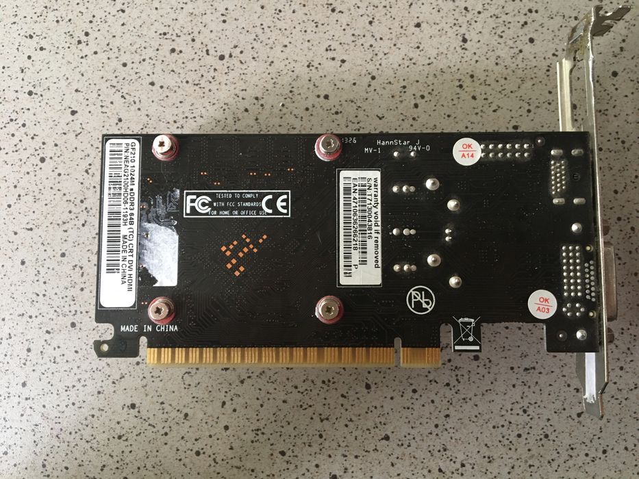Видеокарта Gt 210
