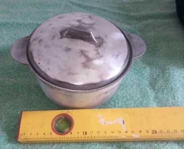 кастрюля 0,7Л толстостенный алюминий СССР раритет