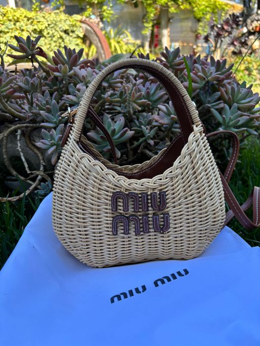 Bolsa em Verga Miu Miu