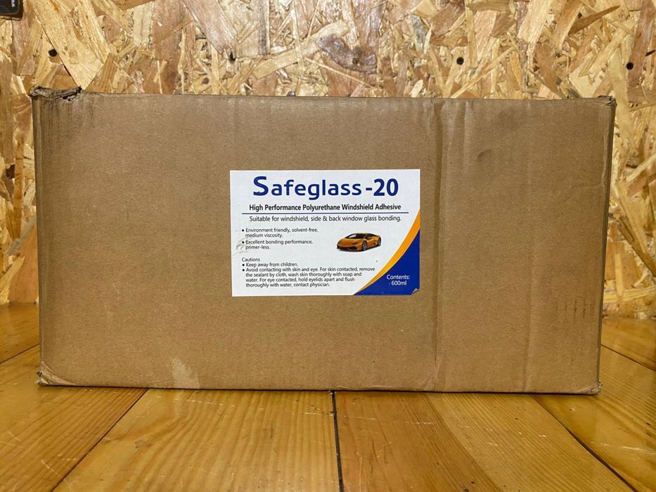 Герметик для скла SAFE GLASS-20 600ml, Crocodile, SikaFlex 256