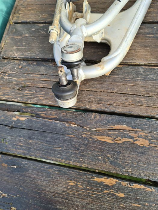 Braços originais moto 4 Honda trx 450 + as proteção de triangulo