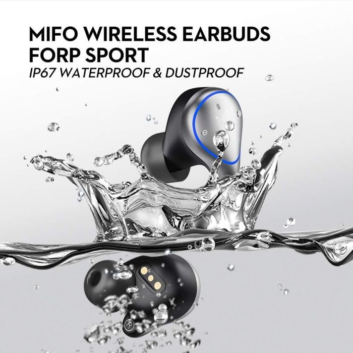 Mifo O5 Plus Gen 3 TWS IPX7 – etui powerbank, komplet